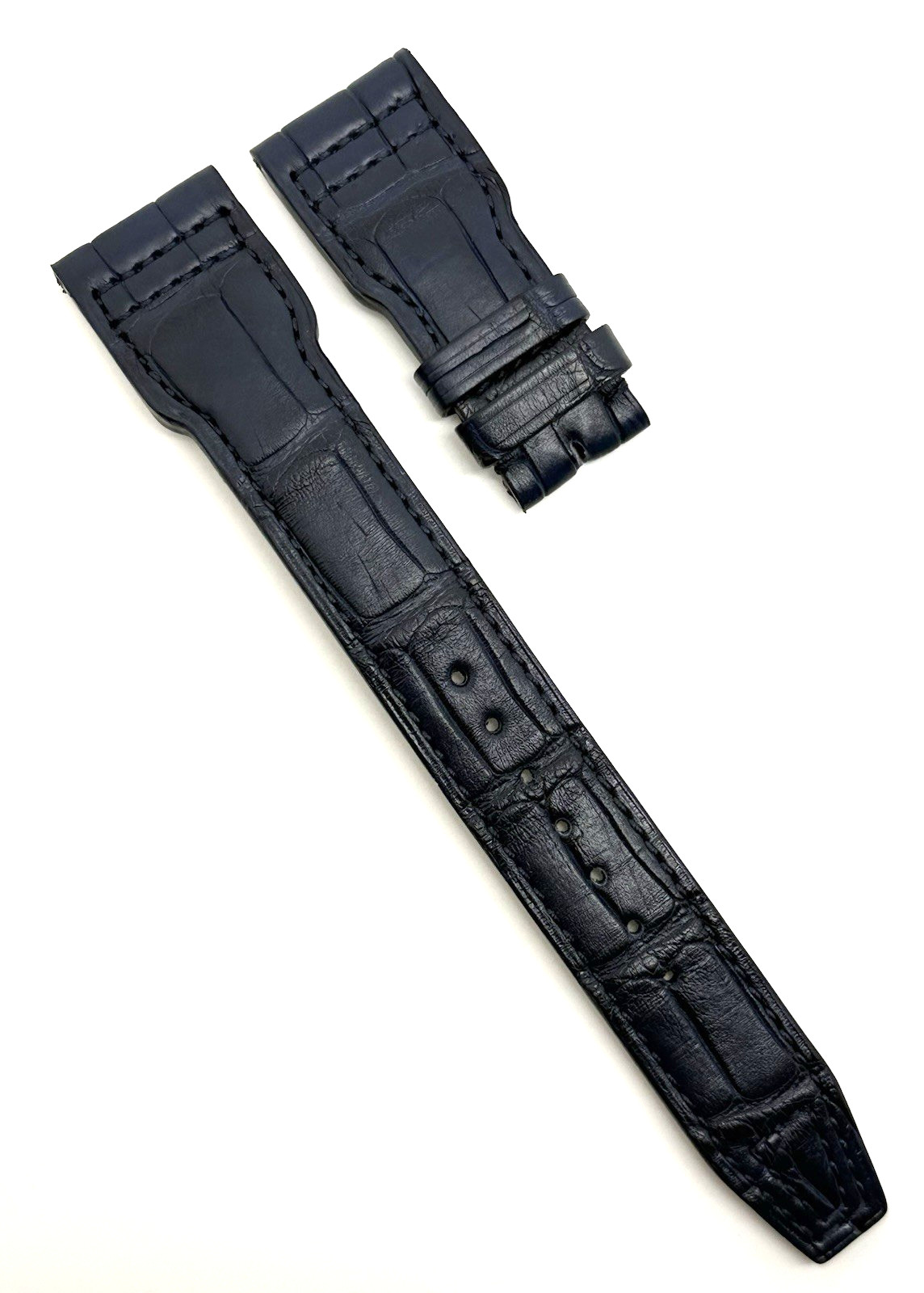 IWC Big Pilot 22mm x 18mm Blue Alligator Watch Strap Band A60853 Authentic OEM