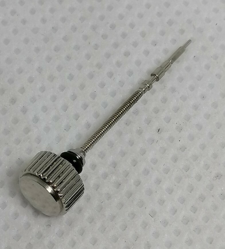 029 SEIKO CROWN AND STEM FOR MEDIUM SIZE DIVER’S SKX013, SKX015 7S26 0030
