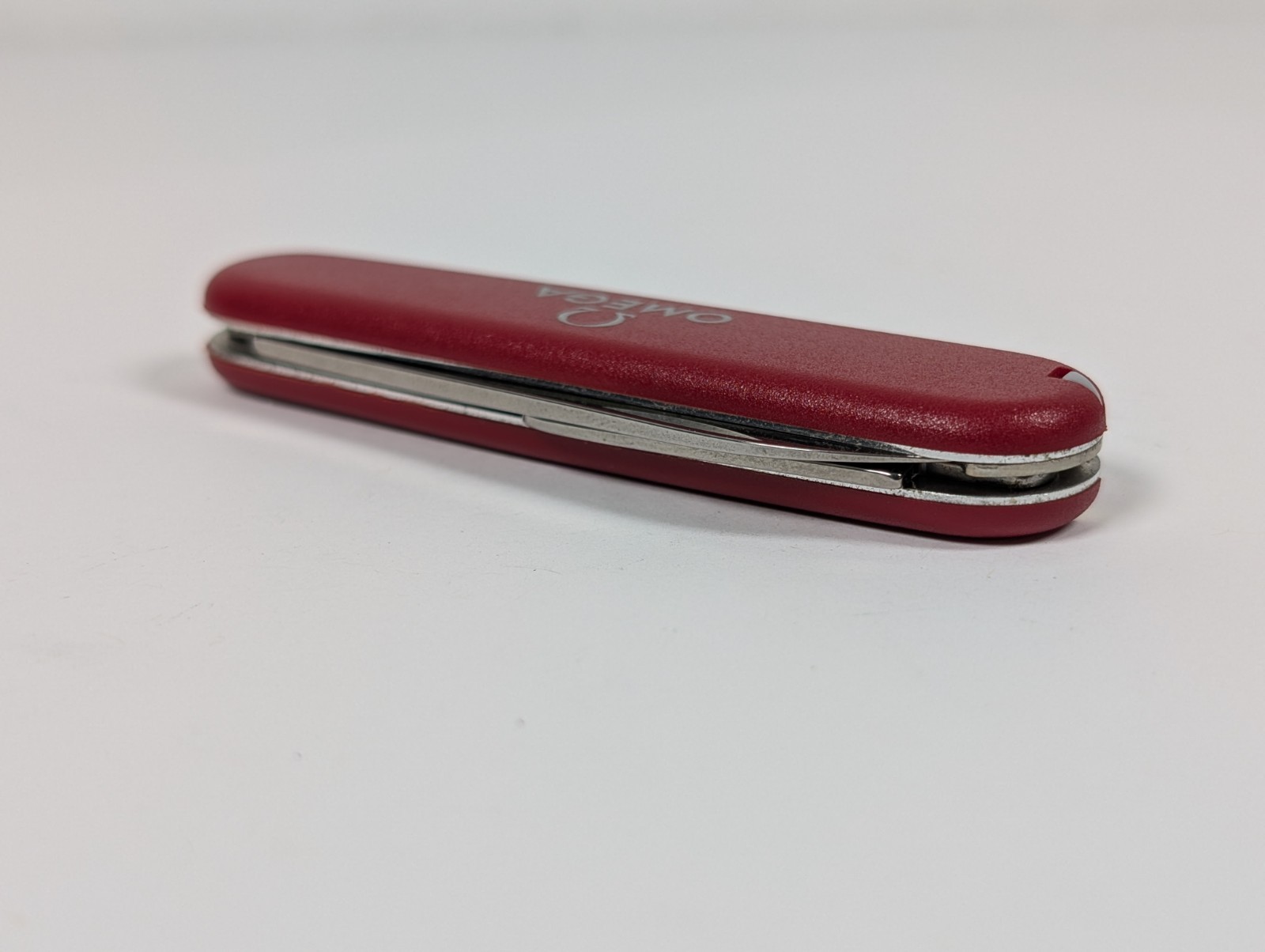 Vtg Victorinox OMEGA Swiss Army Watch Knife 2 Blades