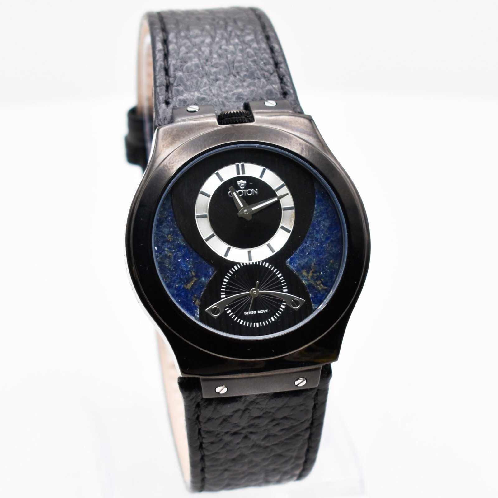 Limited Edition Croton Men’s Quartz Wristwatch w Genuine Shark Leather Band