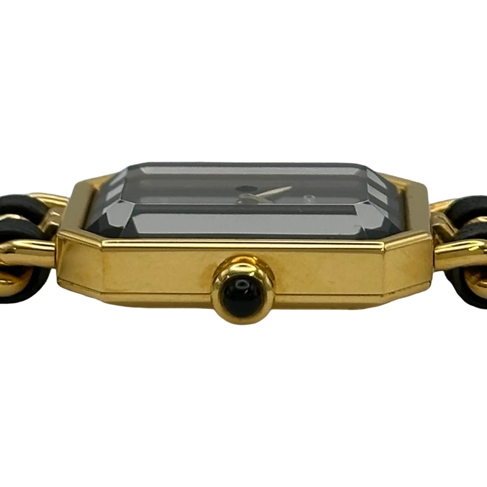Chanel Première S H0001 20mm Black Dial Quartz Watch OKW3072