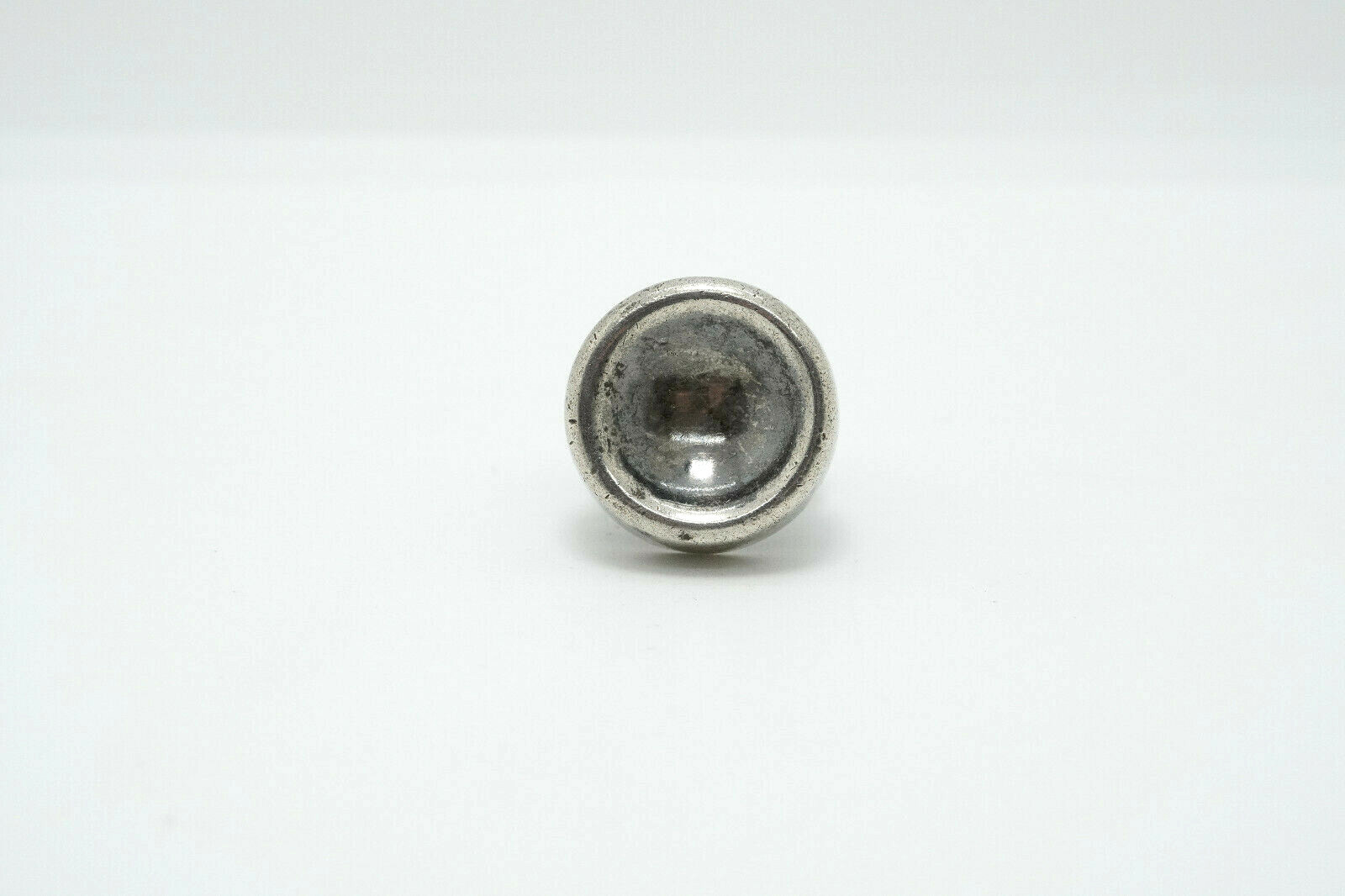 Vintage KIJ Karl Ingemar Johansson Sweden Silver Modernist Ring 1966 size 5