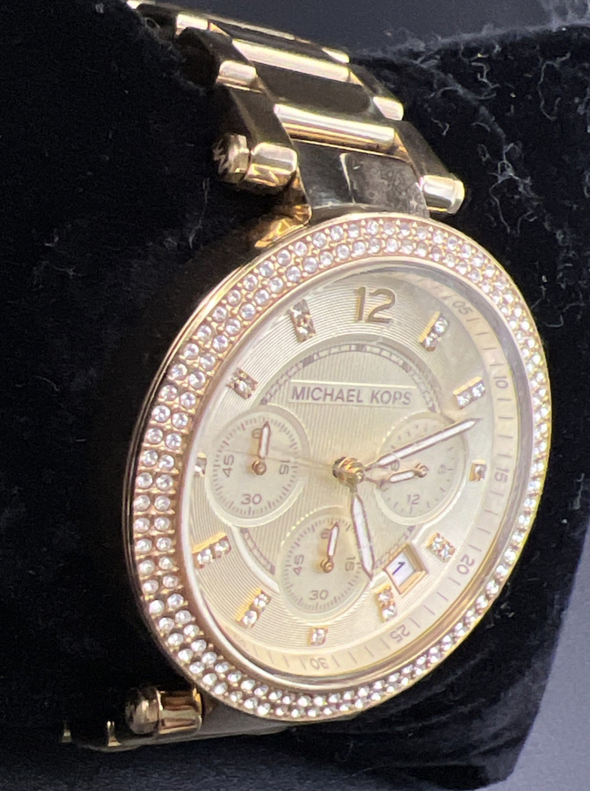 Michael Kors Parker Watch MK5354 Women’s Gold Stainless Steel for 6.25” Wrist
