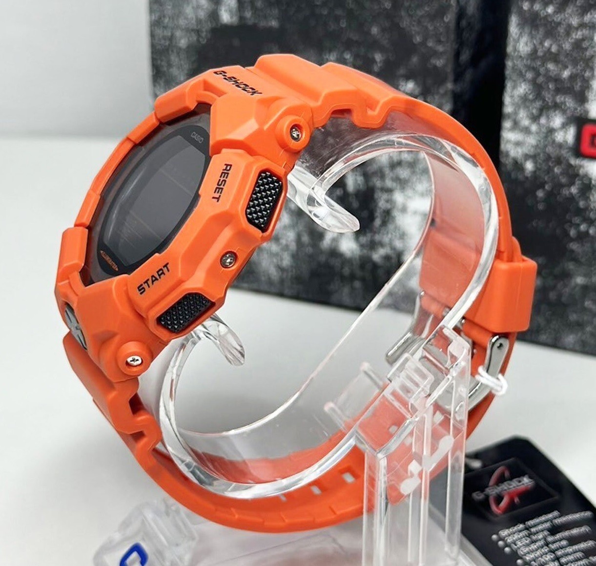Casio G-Shock GD-010-4D Orange Large Case Long Battery Life Digital Men’s Watch