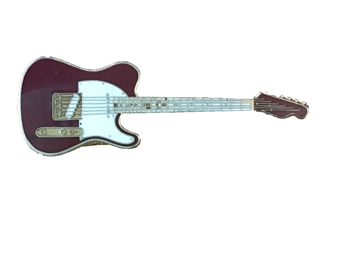 MINIATURE GUITAR PIN BY FUTURE PRIMITIVE U.S.A. *COLLECTIBLE