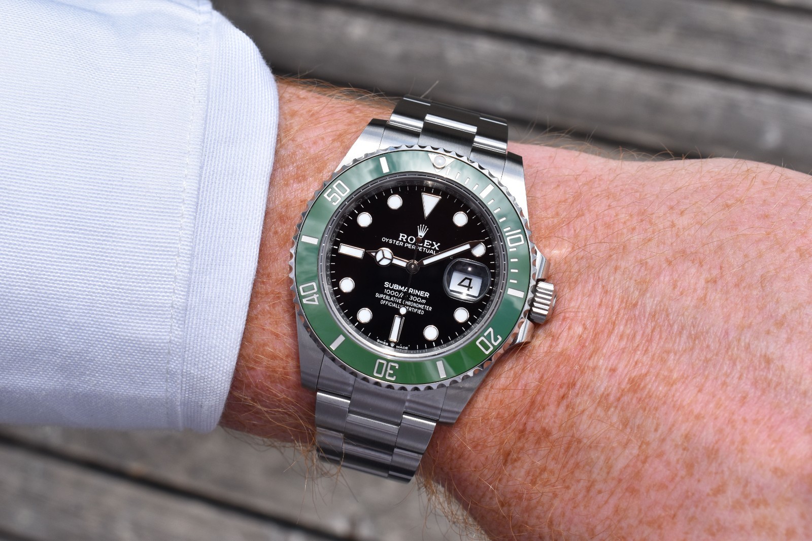 2025 Rolex Submariner Date 41mm Steel “Starbucks” MK2 Green Bezel 126610LV FS