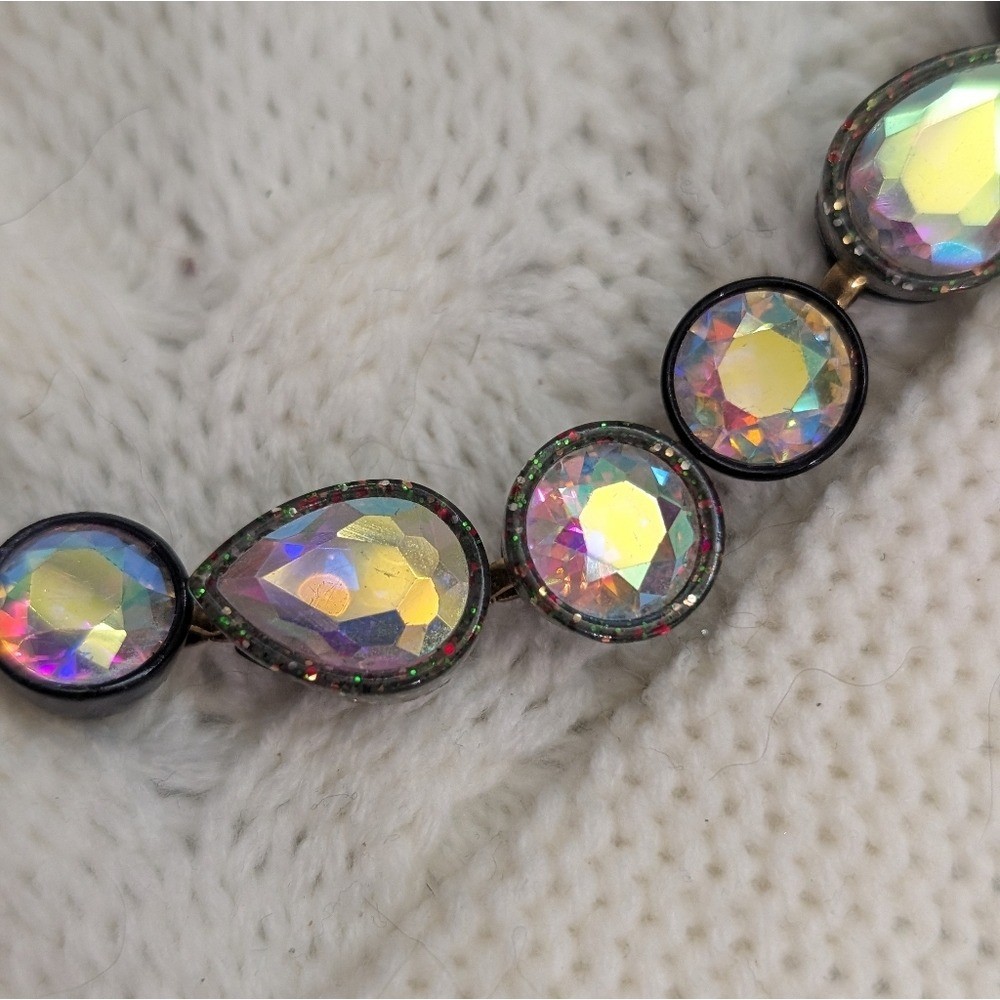 J.Crew Brulee Iridescent Sea Glass Necklace