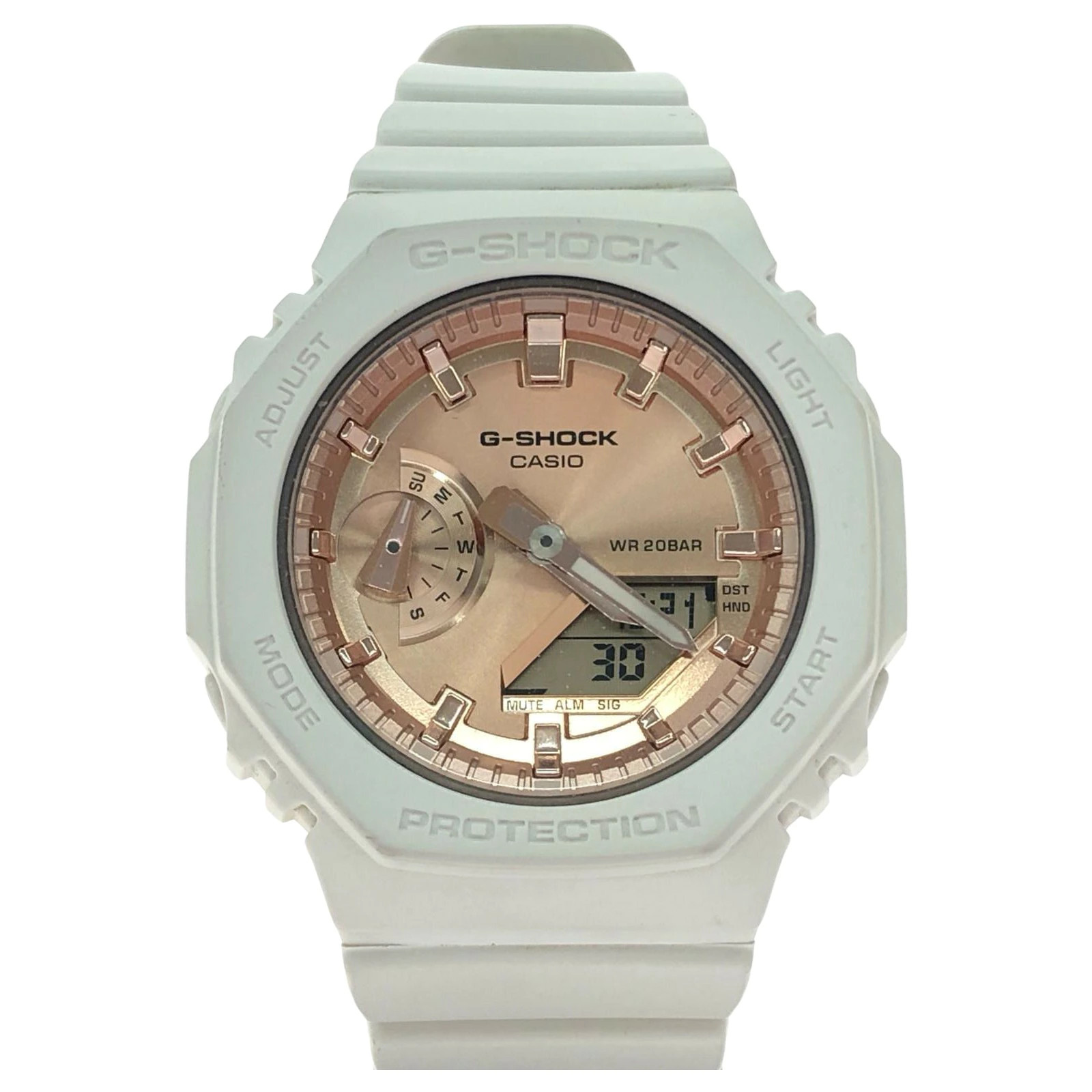 CASIO Ladies Watch Quartz Digital Analog Baby G Pink Gold Dial GMA S2100MD Rank
