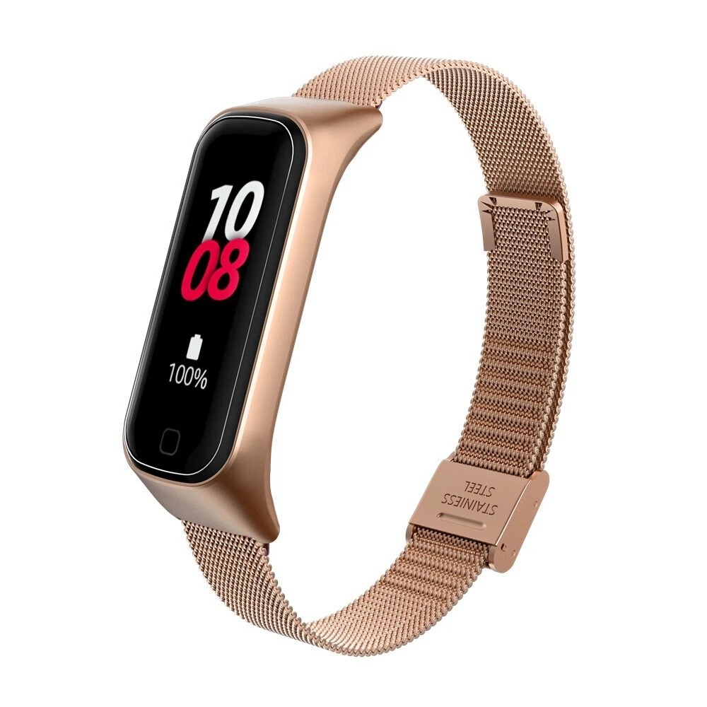 For Samsung Galaxy Fit 2 Replacement Band Metal Strap Stainless Steel Bracelet