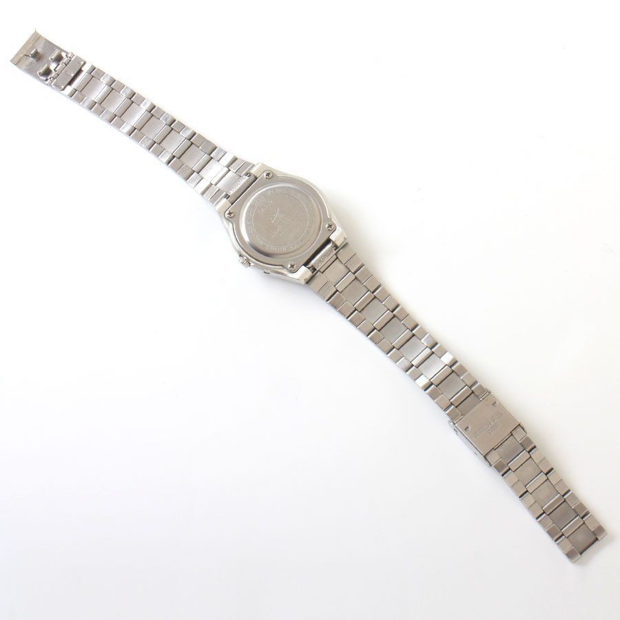 WL25191 CASIO Watch Working Wave Scepter Radio Solar LWQ 10 5253 Analog from Jap