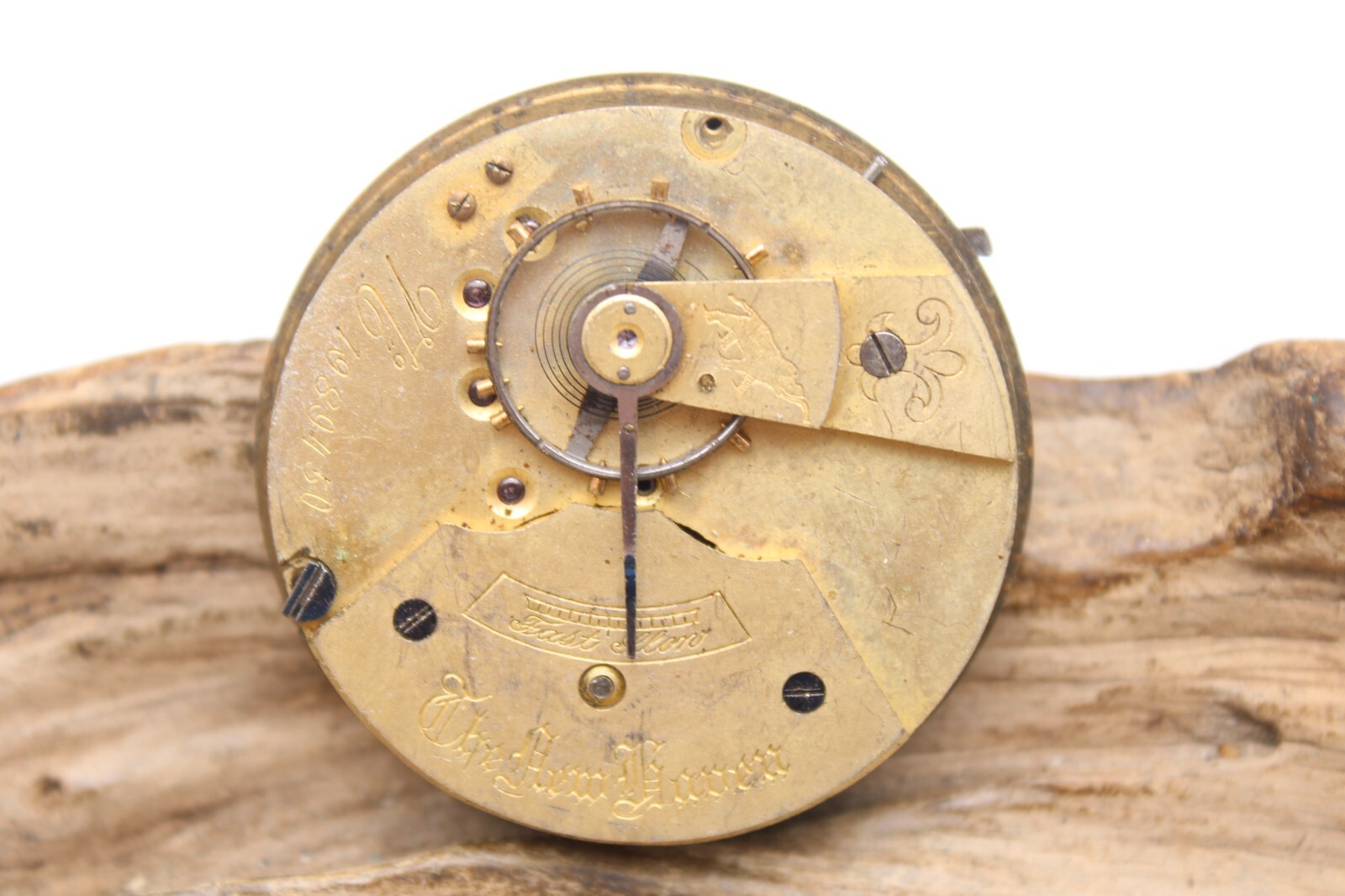 1853 THE NEW HAVEN POCKET WATCH MOVEMENT 1989450 45.4mm (FK2)