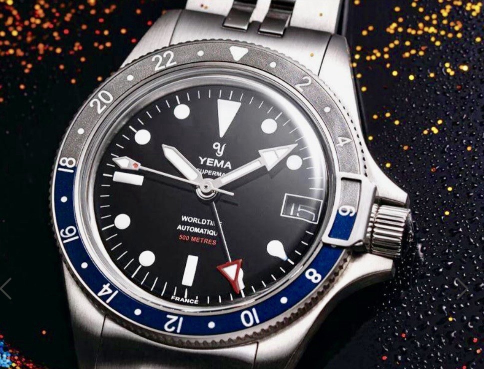 yema superman 500 GMT Automatic watch