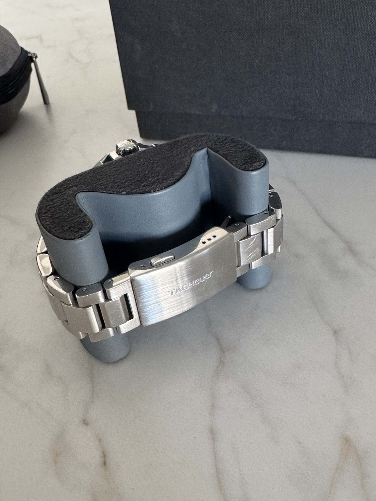 TAG Heuer Aquaracer CAY1110-0 Quartz Chronograph Black Dial 43mm 300m