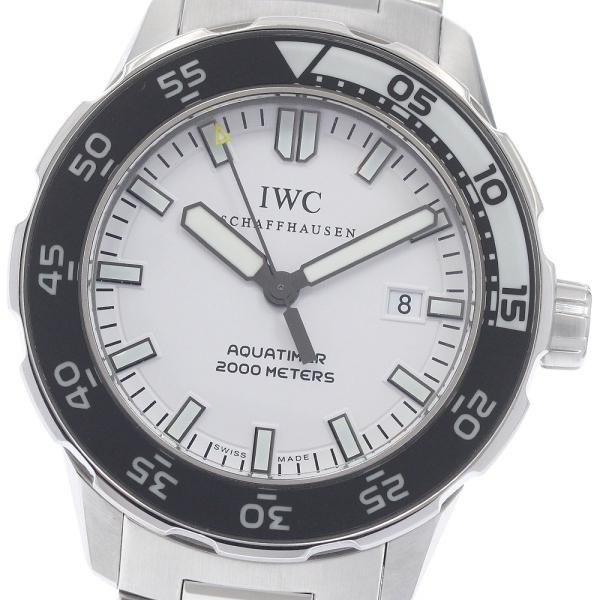 IWC AQUATIMER IW356805 44mm SS White #C18645