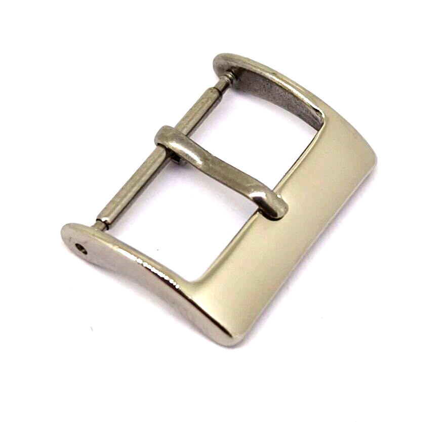 Pin Buckle Closure 18mm Polished Stainless Steel
