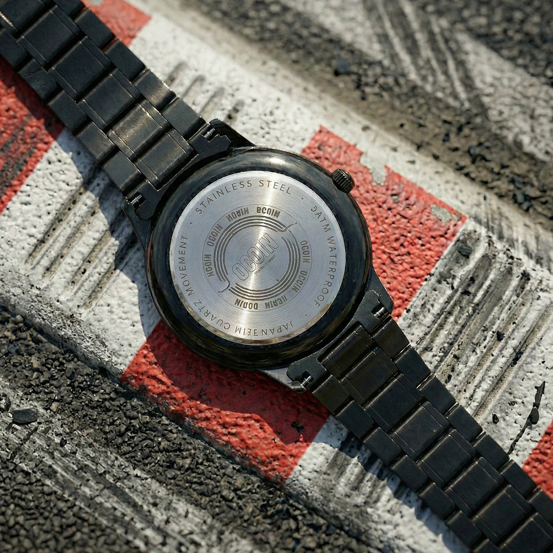 Watch Stainless Steel Men’s Wheel Watch Mercedes AMG Quartz Waterproof Classic