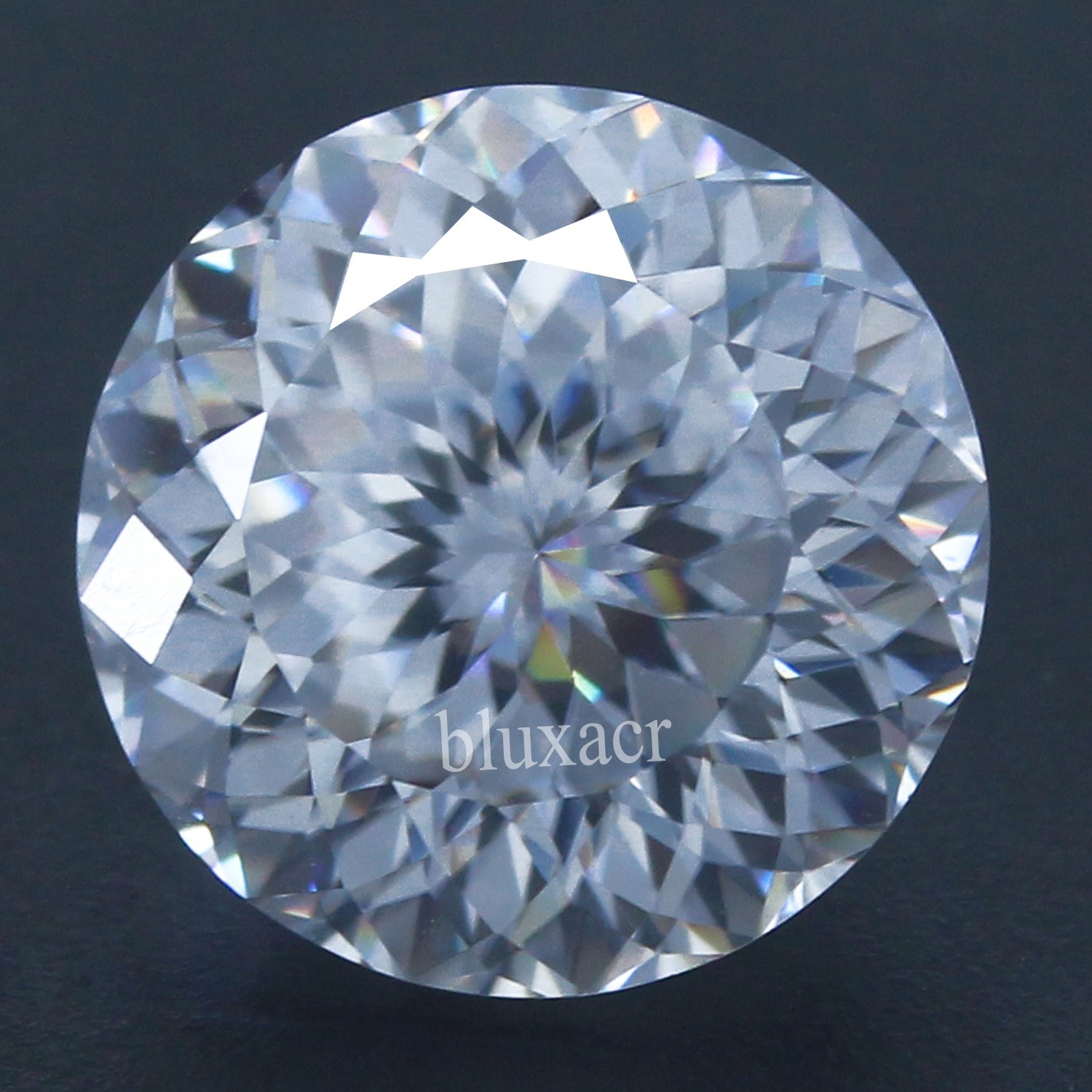 Certified DE Color VVS1 Natural 7.00 MM Round 100 Facet Brilliant Cut Diamond