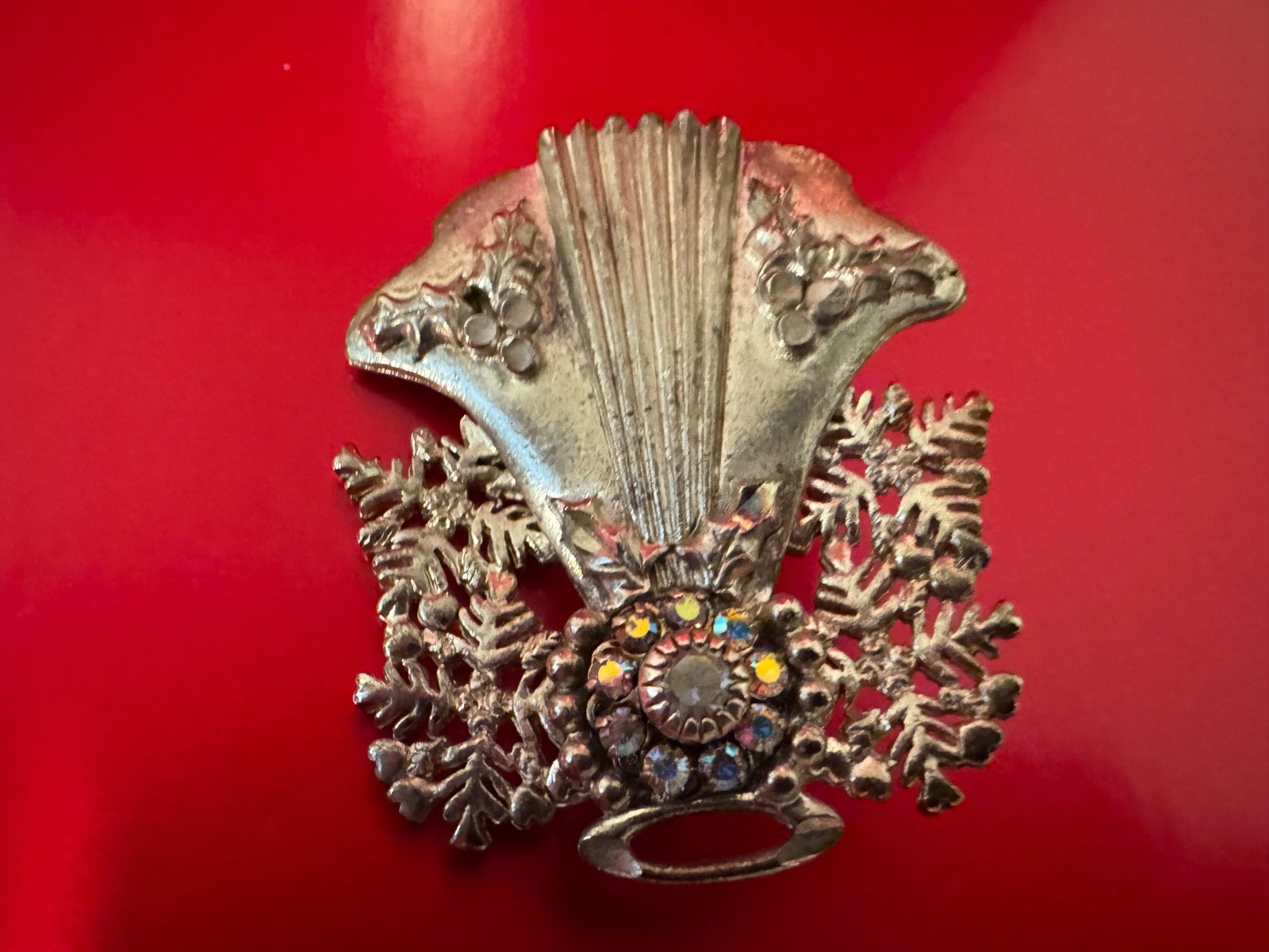 Vintage Jane Davis Limited Edition Signed Angel Brooch Pin