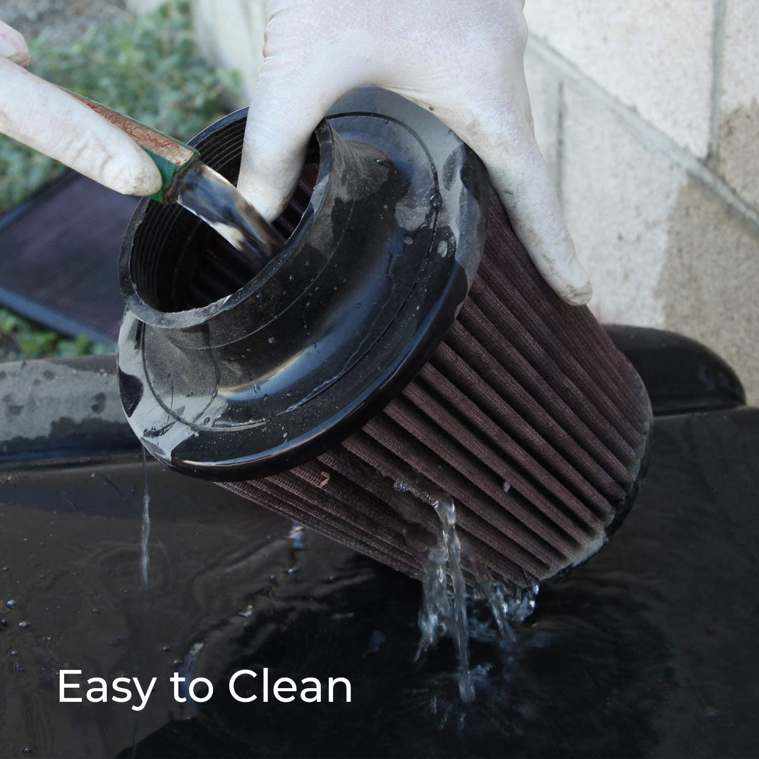 Vent Air Filter/Breather: High Performance, Premium, Washable, Replacement Engin