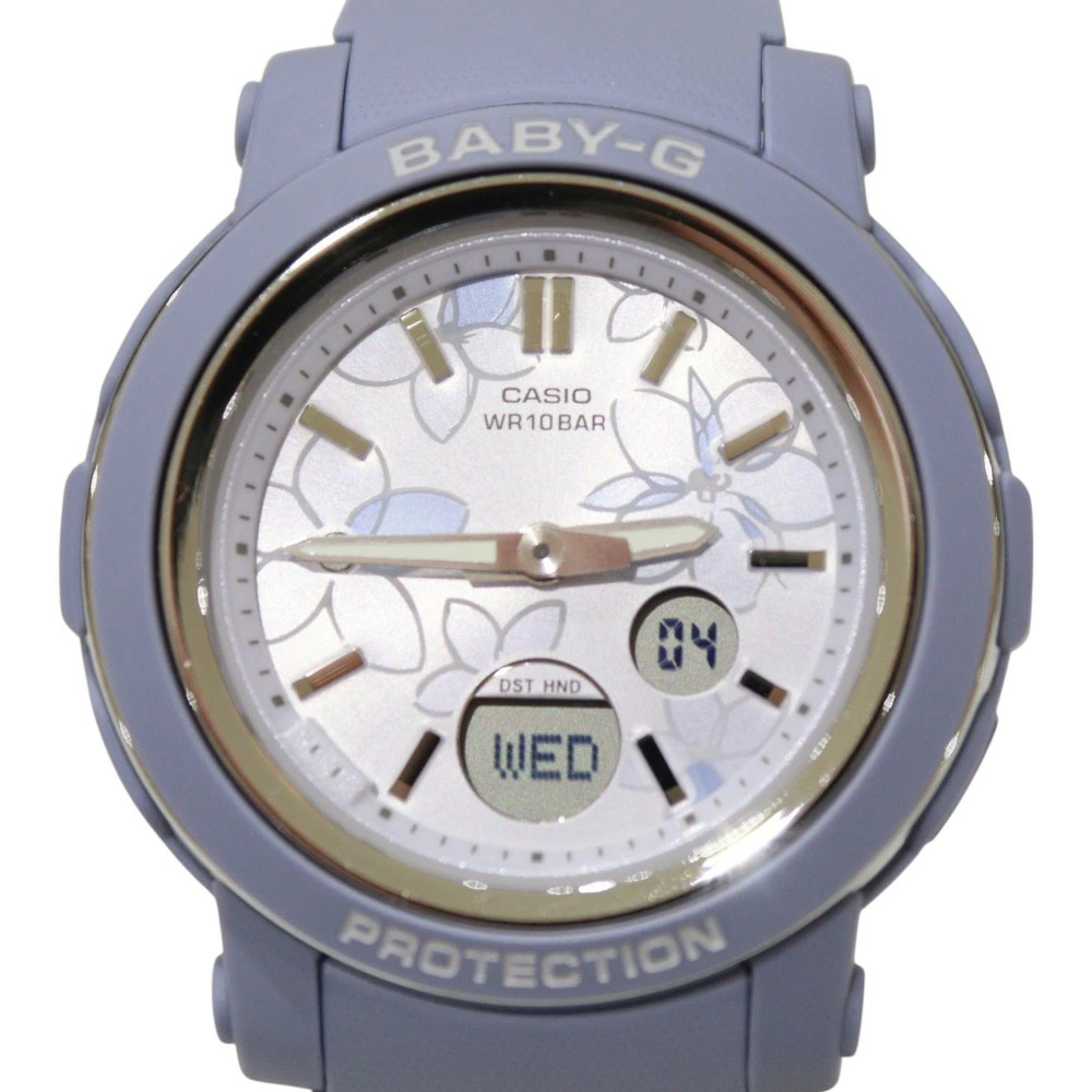 With Box CASIO G SHOCK Baby G 290 Series BGA 290FL 2AJF Quartz Analog Digital Re