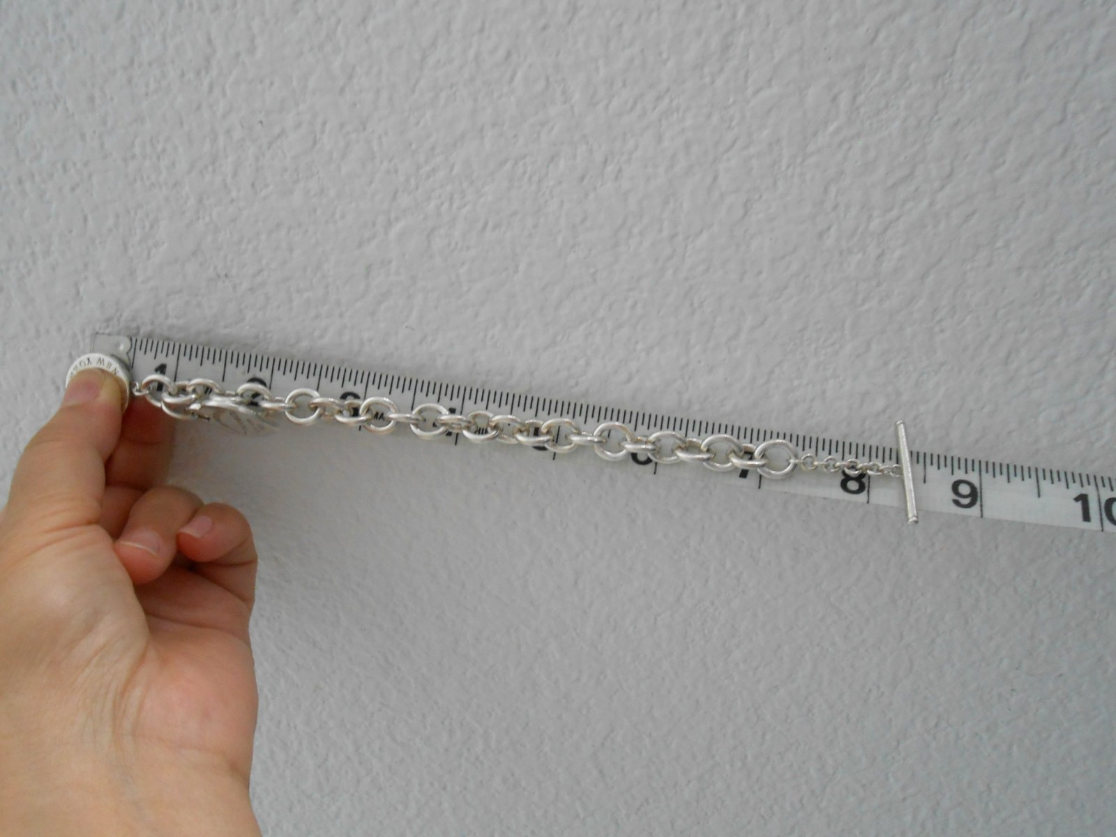 Tiffany Co Return To Tiffany Heart Tag Toggle Bracelet, Tiffany Bracelet 8.25″