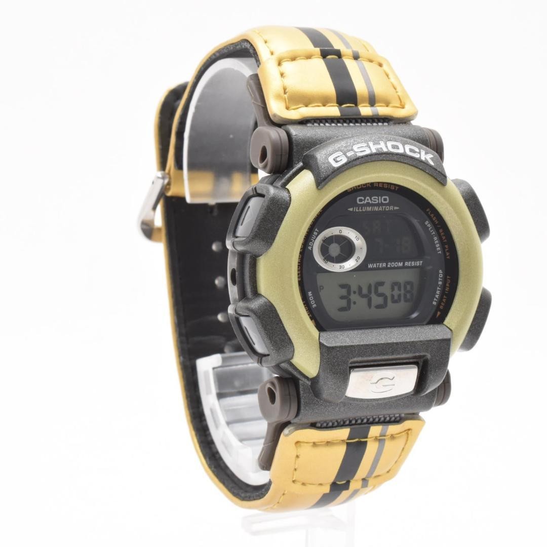 Working condition CASIO G-SHOCK men’s green digital watch 332 NEW