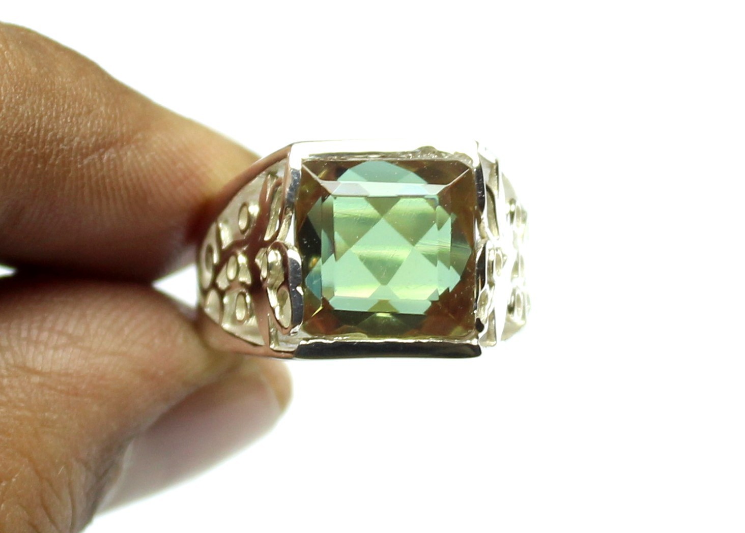 Genuine Color Change Zultanite Ring, Sterling Silver Vintage Jewelry