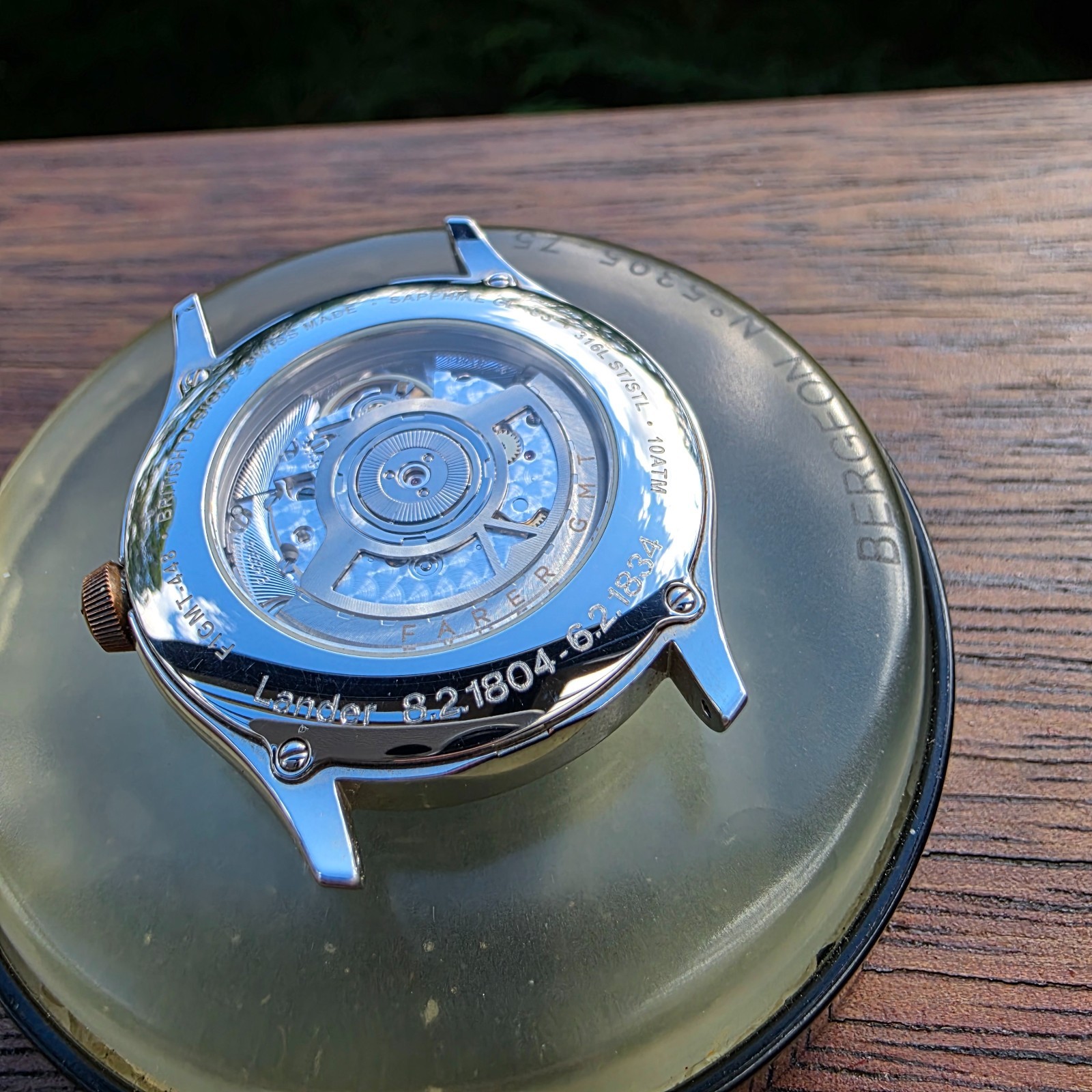Farer Lander GMT – Mint Condition (Full Set + extra Bracelet) ETA2893-2 Movement