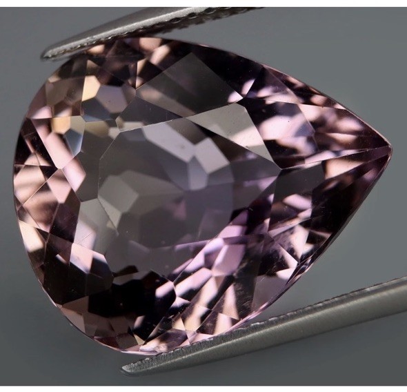 12.32Ct.Real 100%Natural BIG Purple&Golden Bolivia Ametrine Full Sparkling!