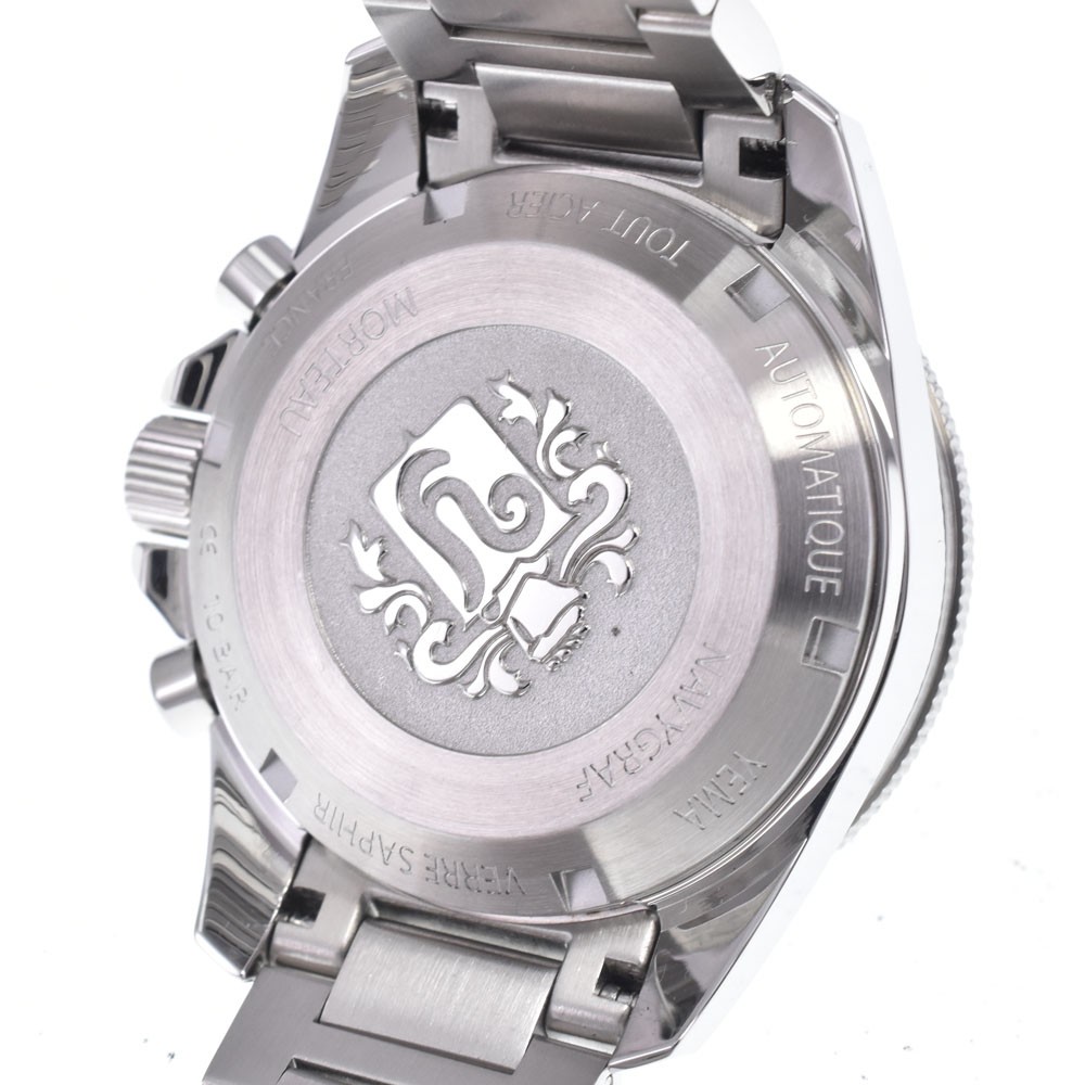 with paper YEMA Navy Graph YNAV22CH.EN-AMS black Dial Automatic Men’s M#148581