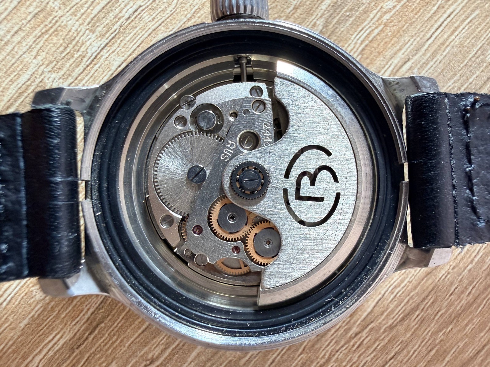 SERVICED/ USSR Vintage Vostok 2416B Amphibia Marine Anchor 200m Russian Diver