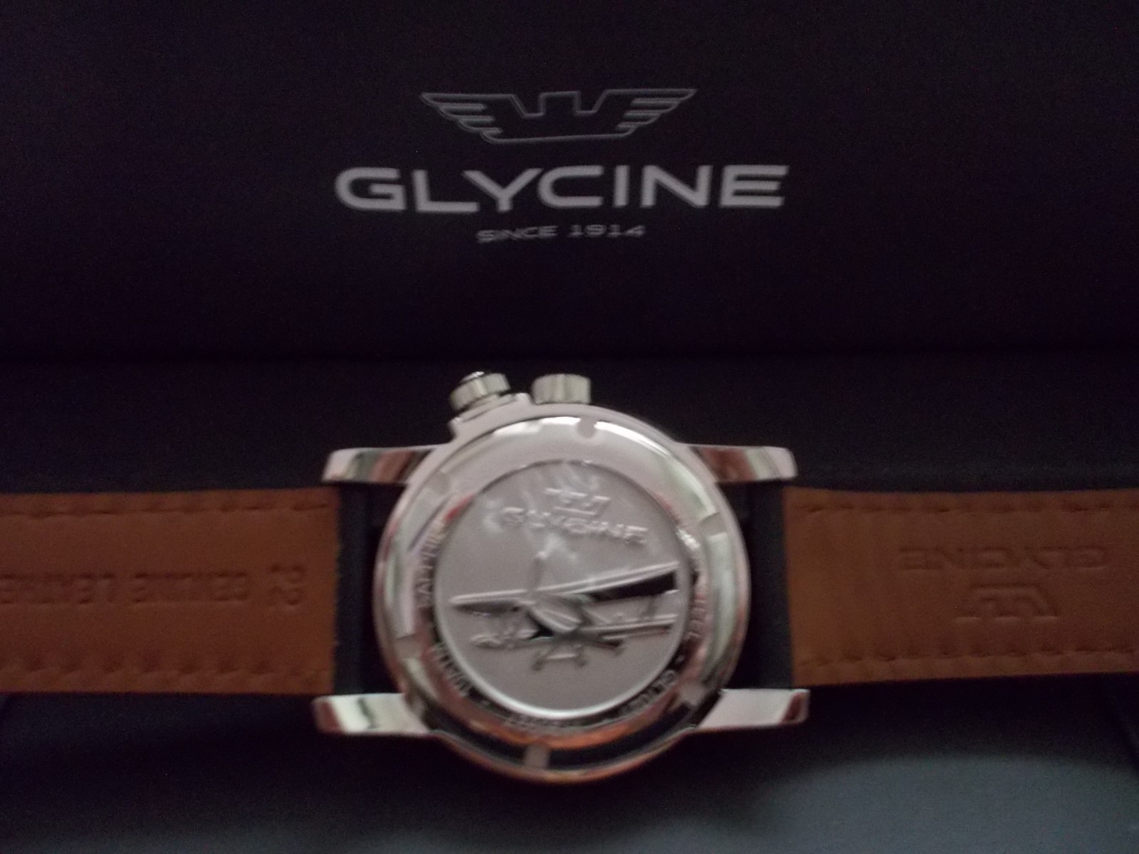 Glycine Airman Contemporary Worldtimer Quartz Green Dial Men’s Watch