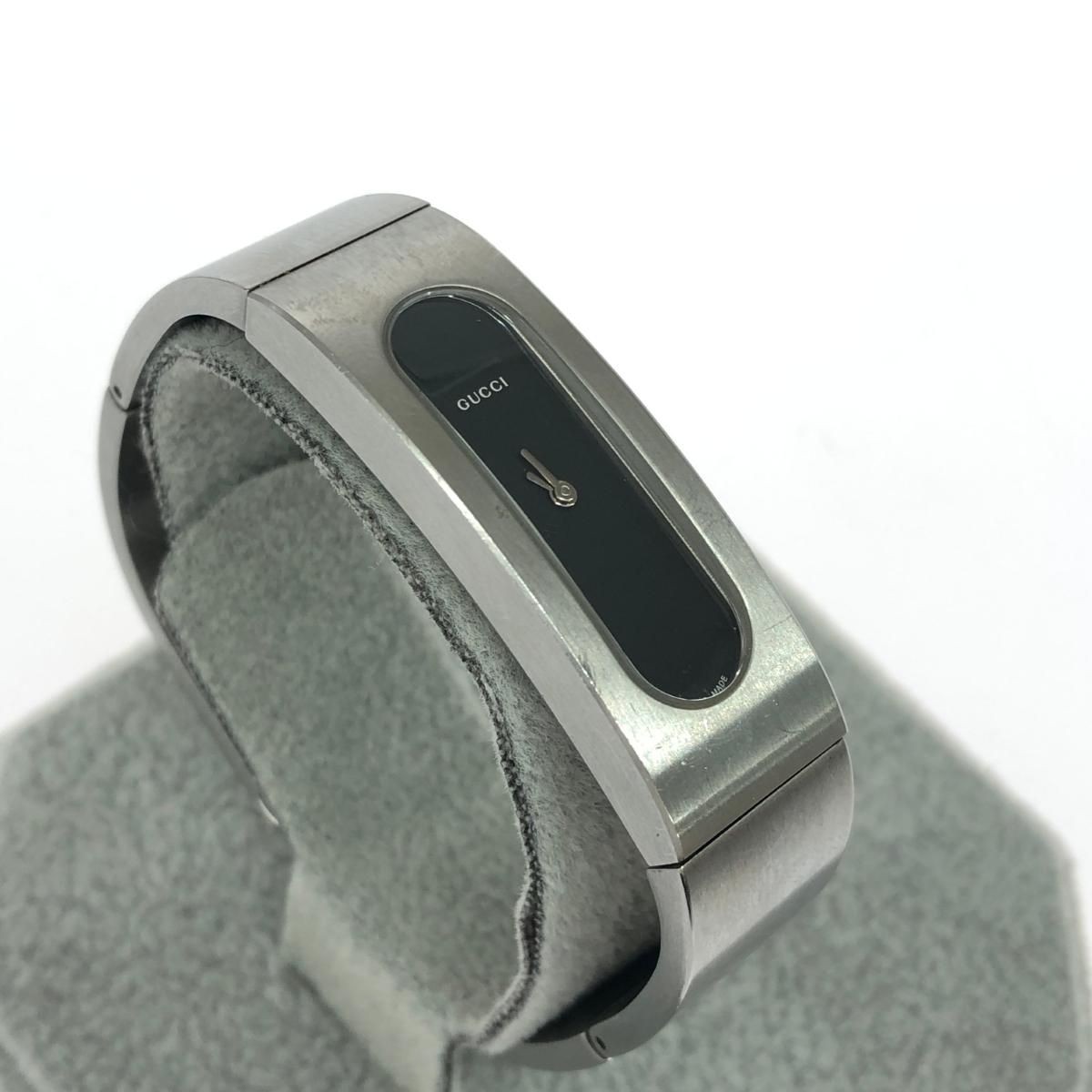 Gucci Quartz Watch 2400S Silver Ladies 15cm Strap From Japan