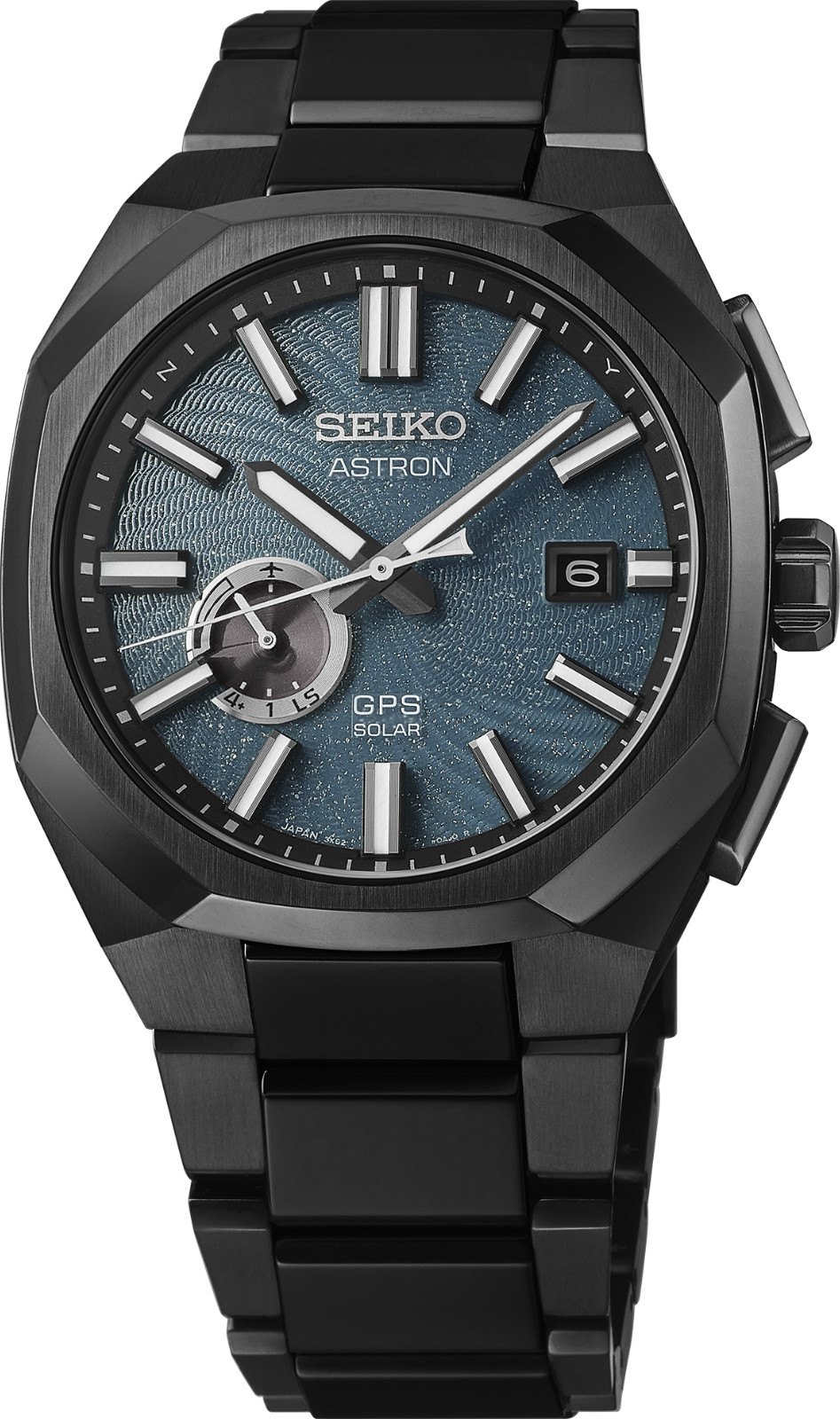 Seiko Astron Solar Limited Edition 41.2mm Turquoise Dial Titanium Watch SSJ039