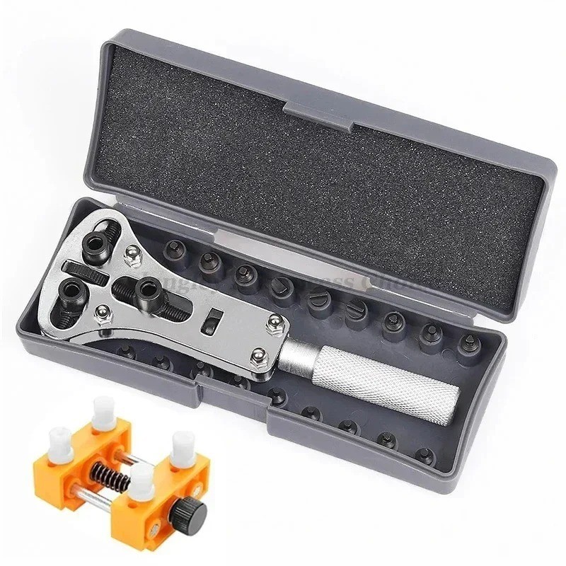 Watch Band Back Case Opener Fixer Repair Tool Kit Battery Screw Cover Remover