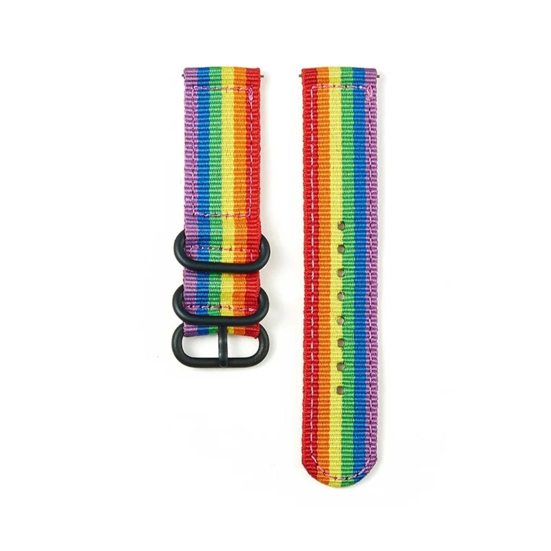 18mm 20mm 22mm Durable Military Woven Nylon Wrist Watch Band Quick Release Strap