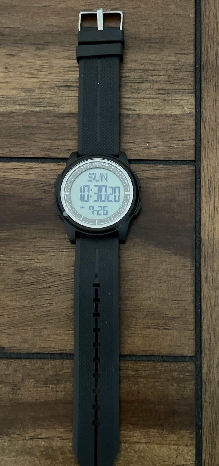 AW02 ultra-thin waterproof digital watch