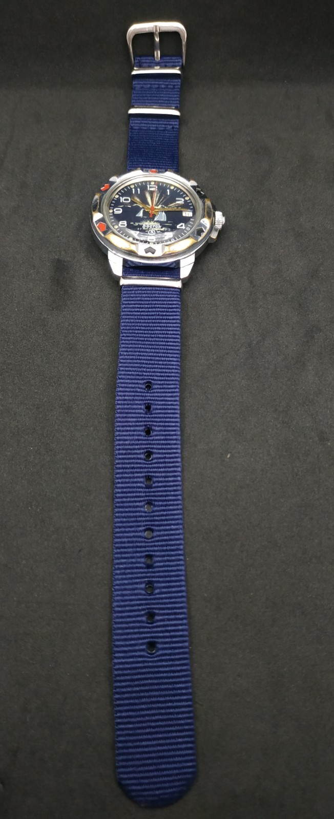 Russian Men’s Watch Vostok Komandirskie Sailboat Mechanical USSR Soviet Vintage
