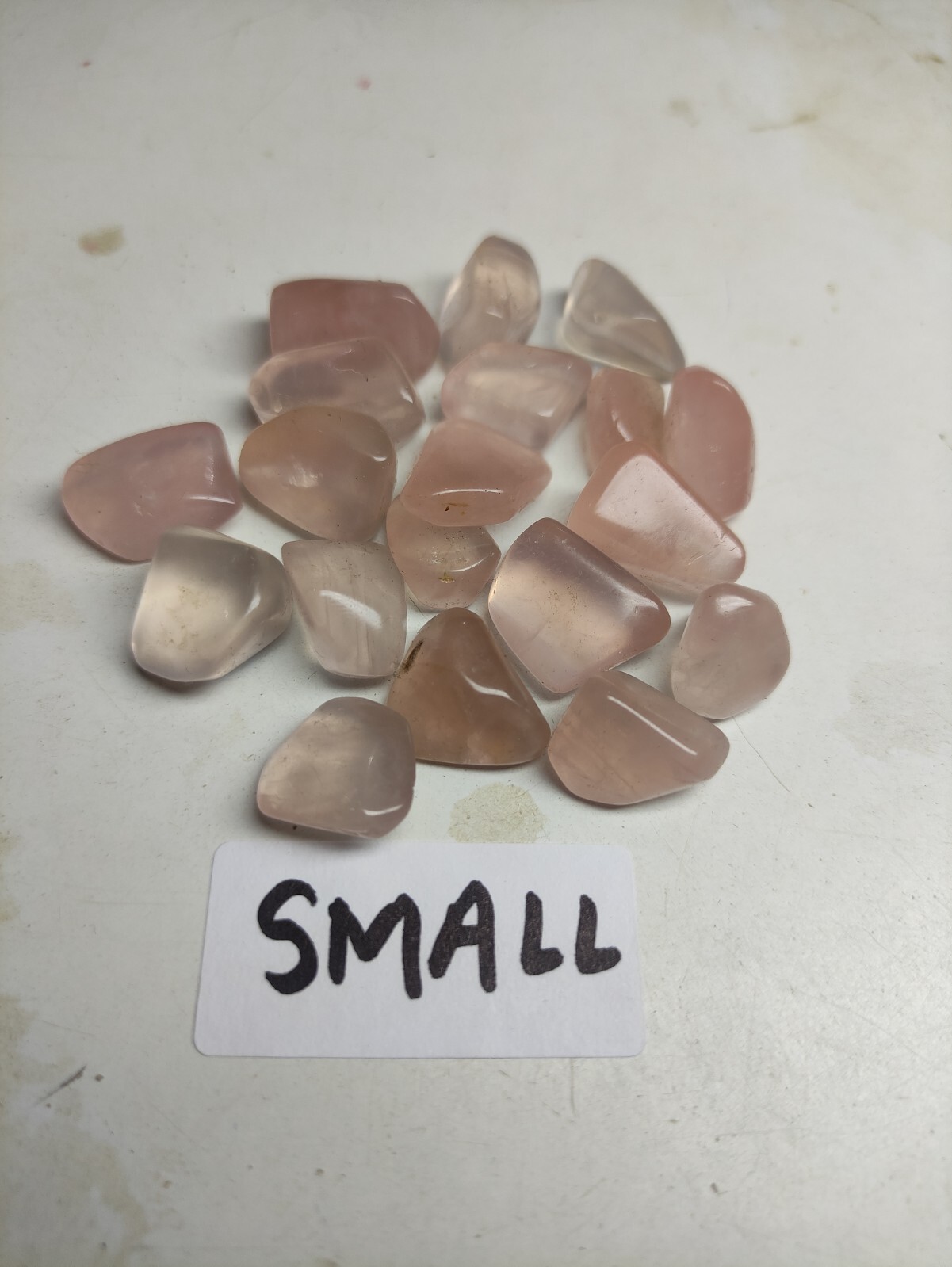 Natural Rose Quartz Tumbles – Healing Crystals for Love and Harmony 50g LOT