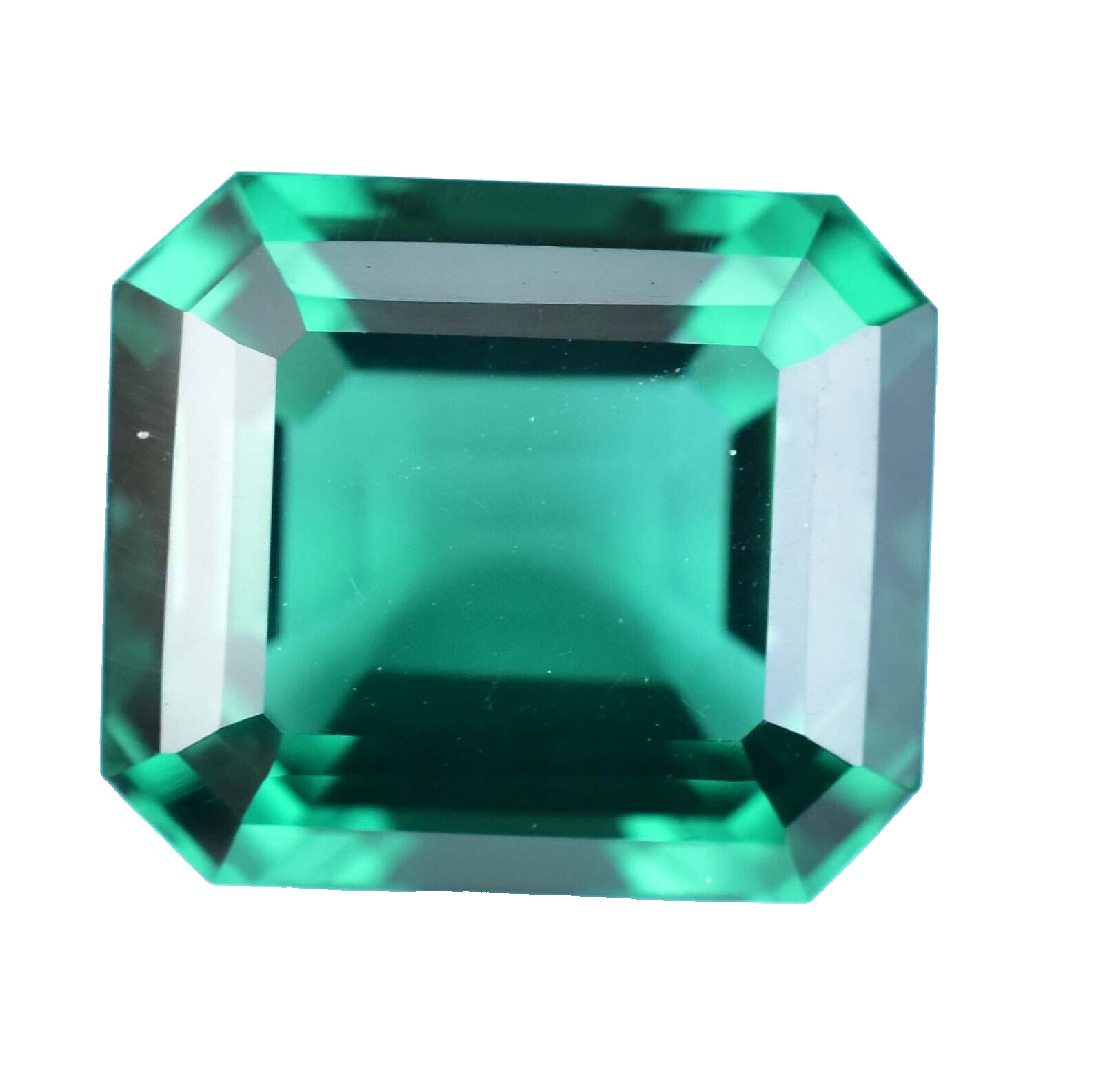 Natural Green Emerald 13.65 Ct Emerald Cut AGL Certified Stunning Loose Gemstone