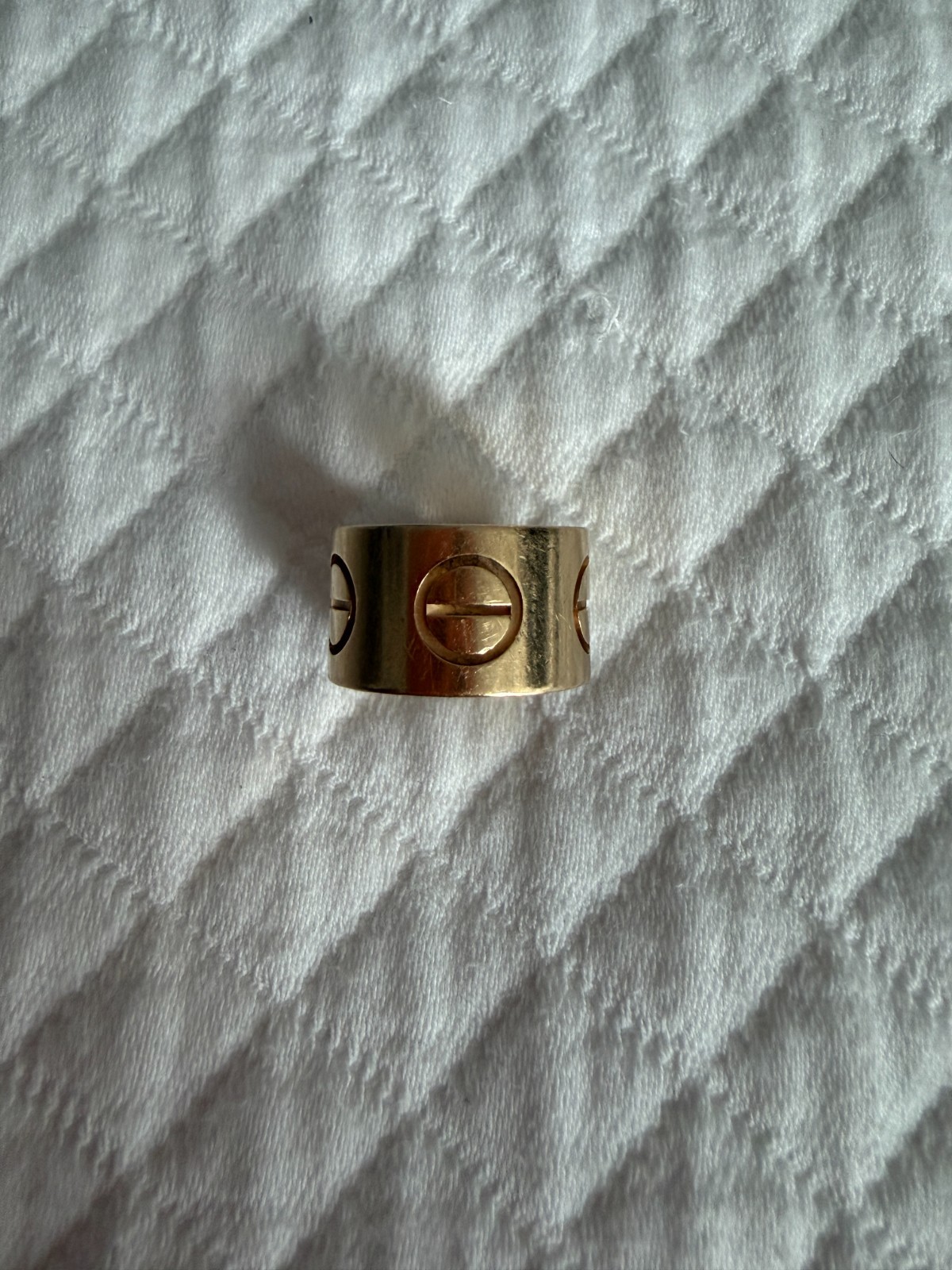 ***Discontinued*** Cartier Love Large Ring 18k Yellow Gold Size 51