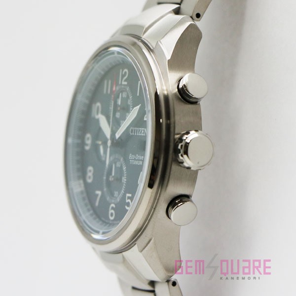 CITIZEN Eco Drive Watch Titanium Chronograph Overseas Model CA0810 88X