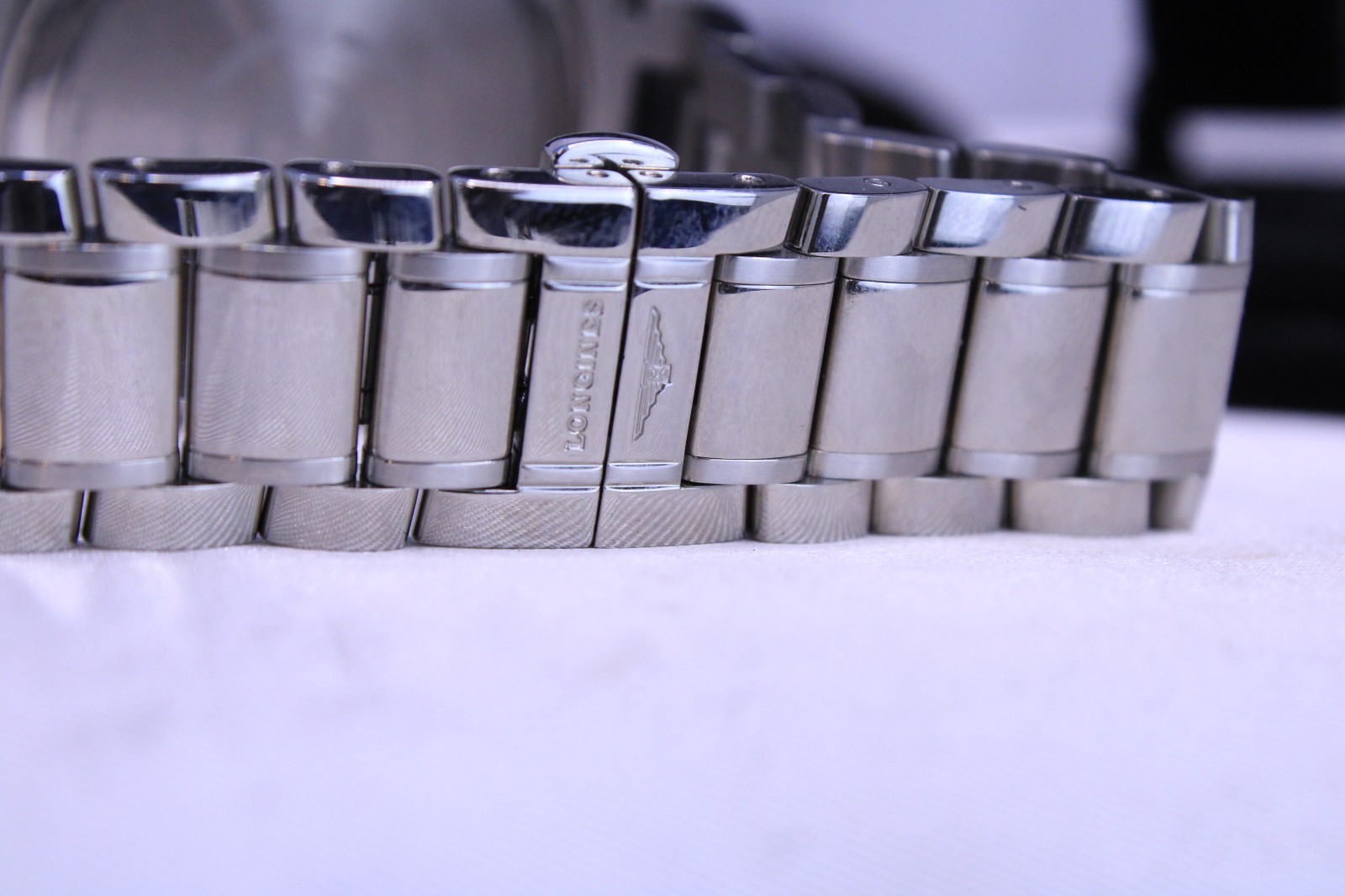 LONGINES Lungomare L3.632.4 Quartz Silver Dial Stainless Bracelet Men’s Watch