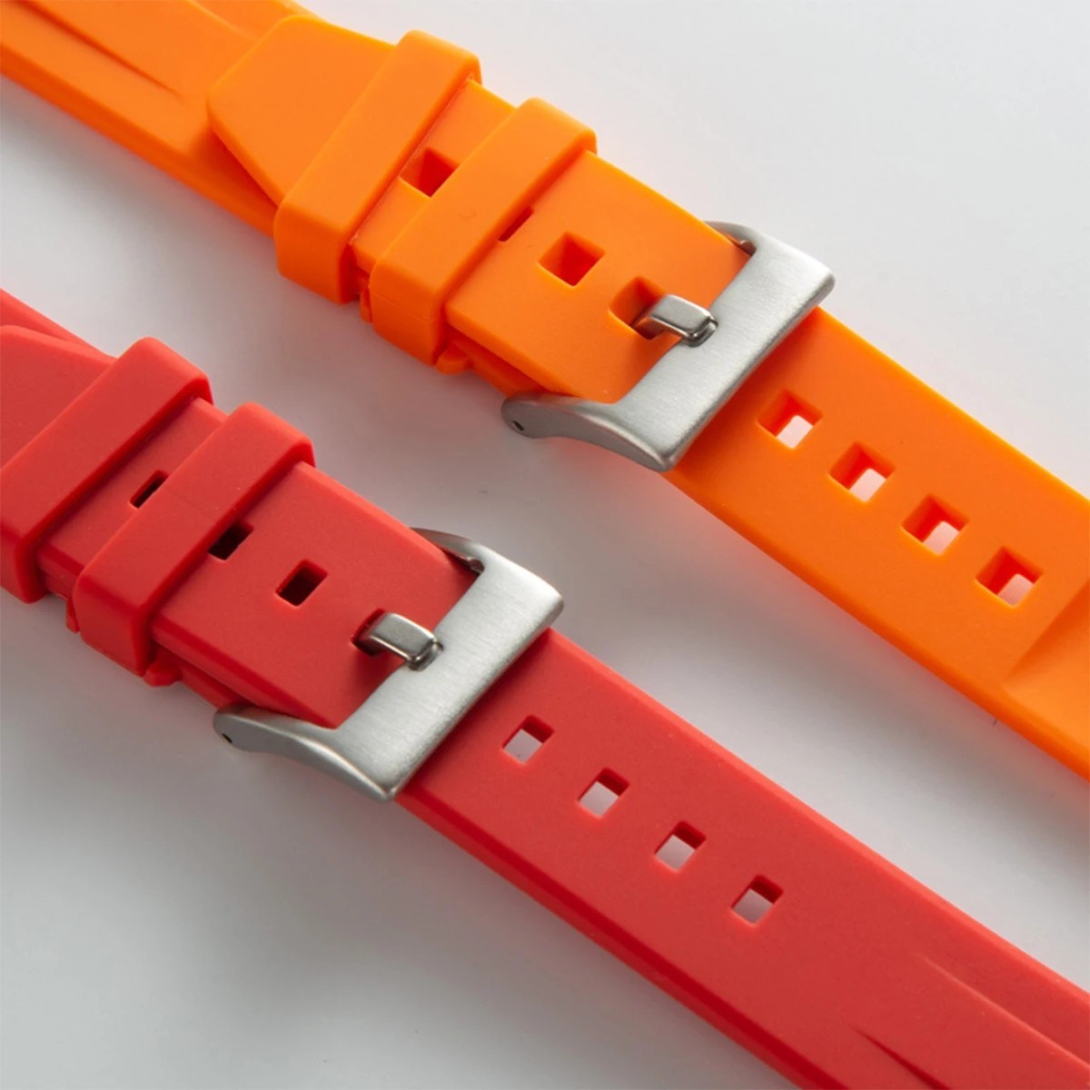 Premium Silicone Rubber Watch Strap 20mm 22mm Quick Release Universal Watch Band