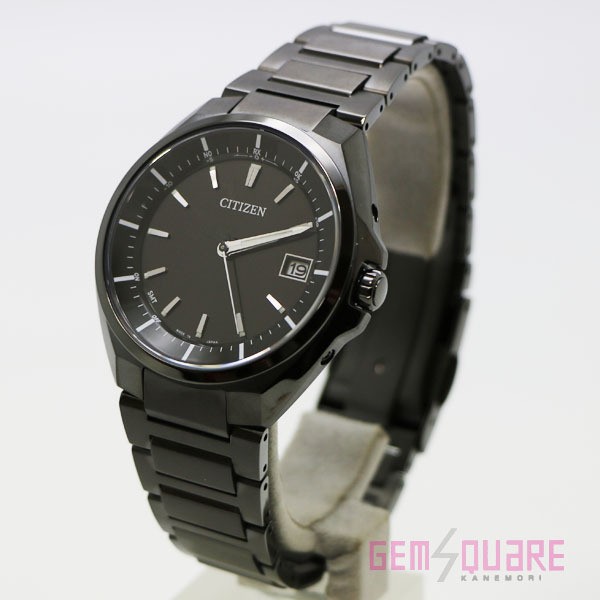 CITIZEN Attesa Solar Radio Watch Titanium Black CB3015 53E