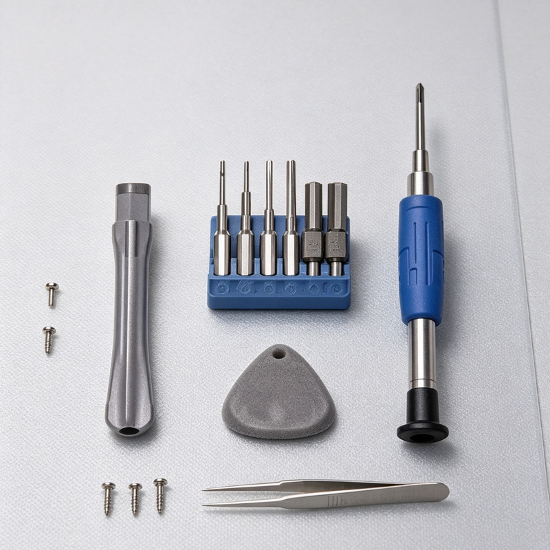 6 Different Bits Precision Screwdriver Set For Eyeglass Watch Repair Home Use