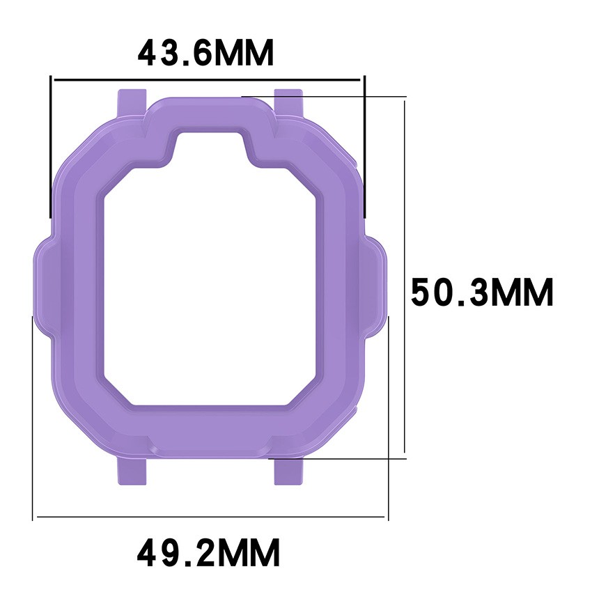 Half-wrap Case Protective Bumper Cover Replacement for TickTalk 5 Kids Watch
