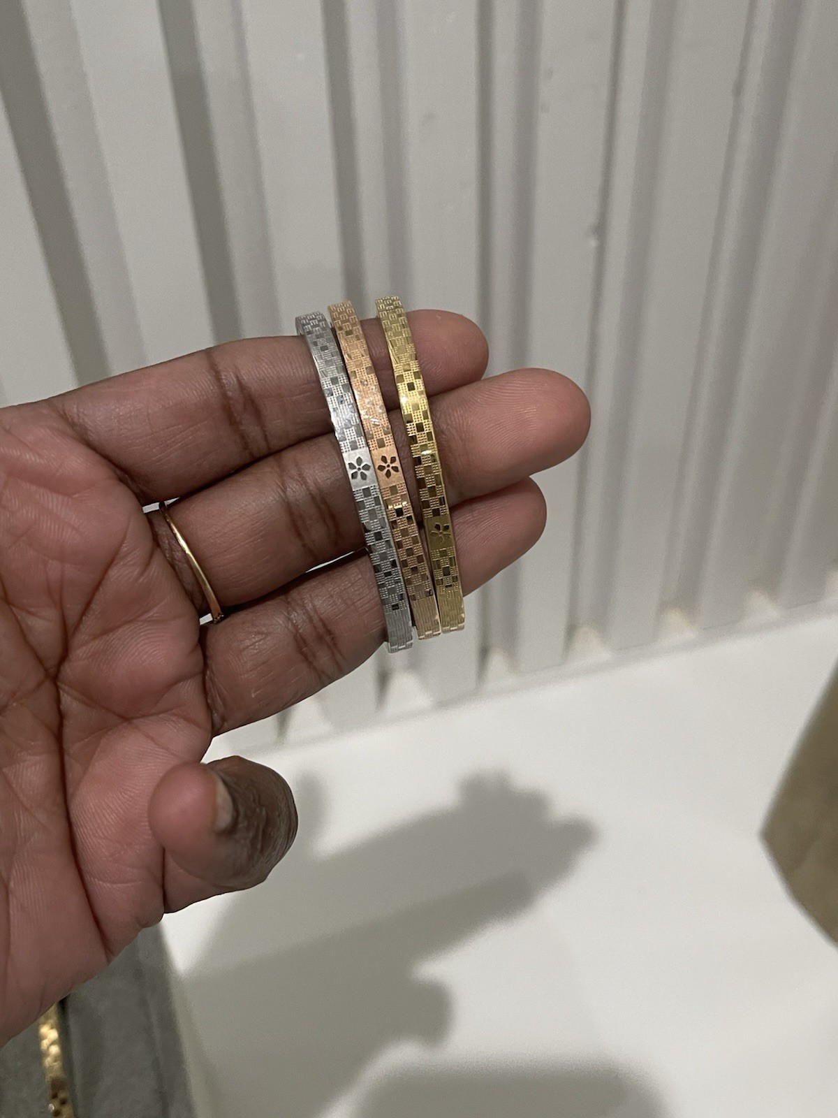 Stainless Steel Bracelet kids Size Lot Of 33 Gold Rose Gold And Silver Tone Gift