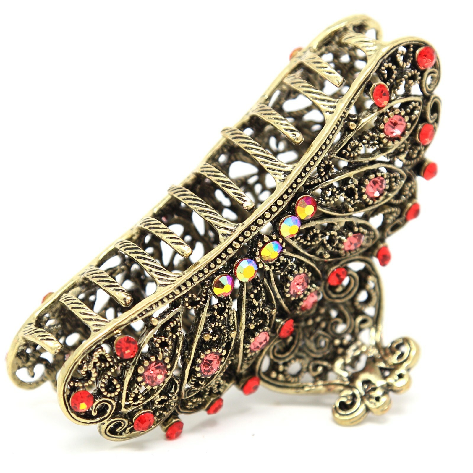 New Top Quality Metal with Imperial crown Design Crystals Hair claws clips pins