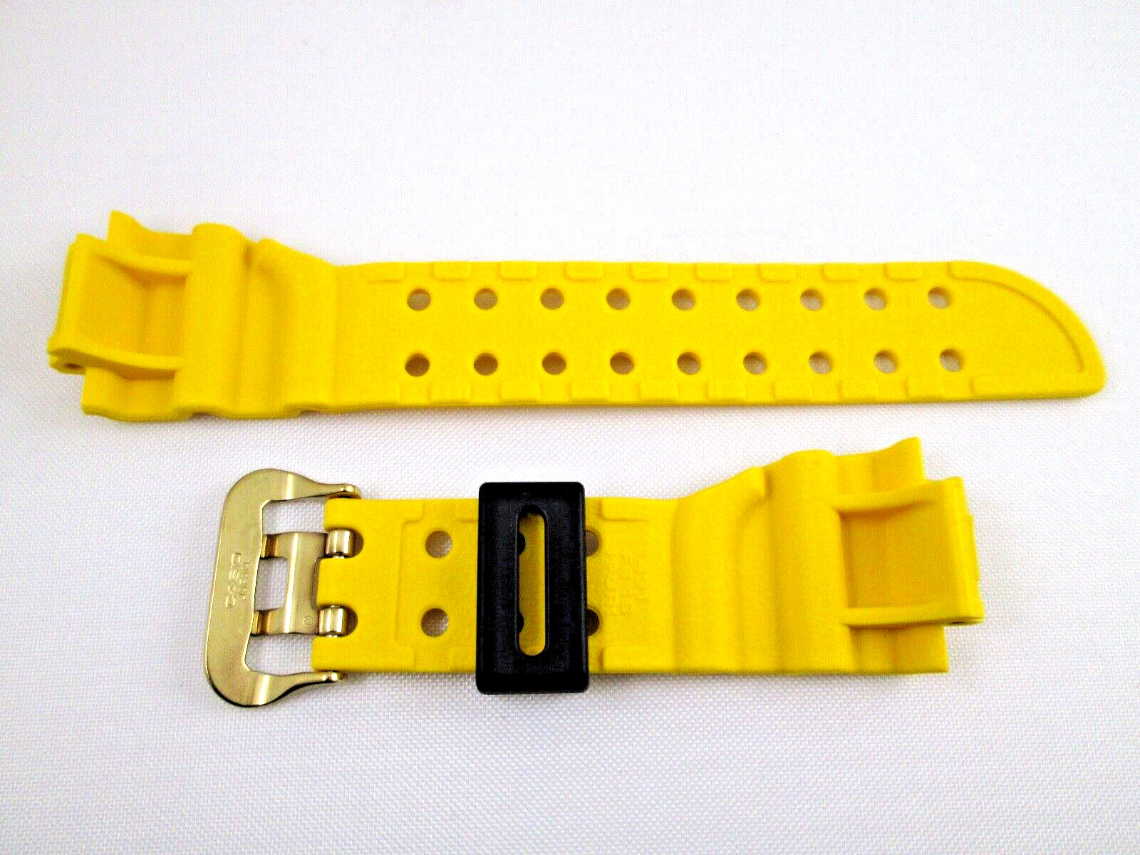 Genuine Casio G-Shock Frogman I.C.E.R.C GW-8200K yellow resin watch band strap